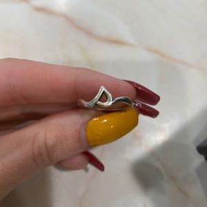 James Avery "S" Script Ring